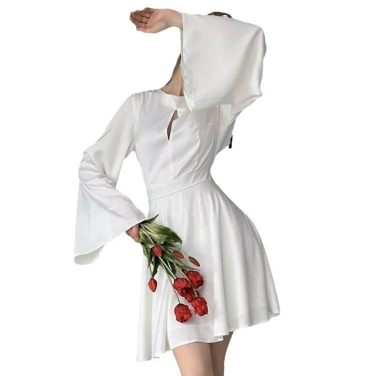 Women's V-neck Waist-tight Party Skirt