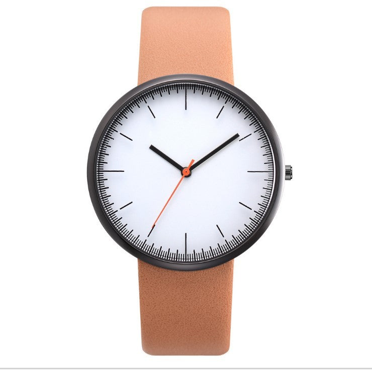 Casual Quartz Watch - PU Strap