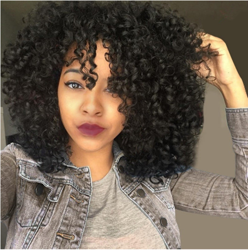 Small Roll Short Curly Wig