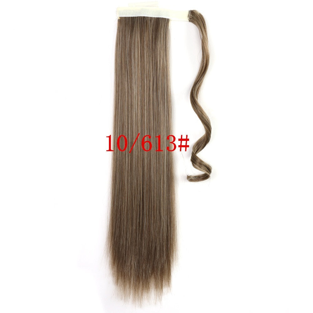 24-Inch Synthetic Ponytail Wig
