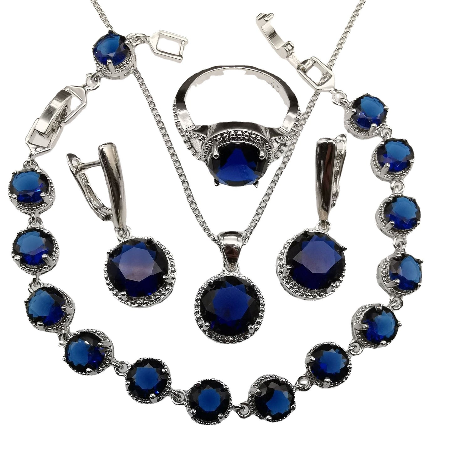 Love Heart Jewelry Set - 4 Piece Collection