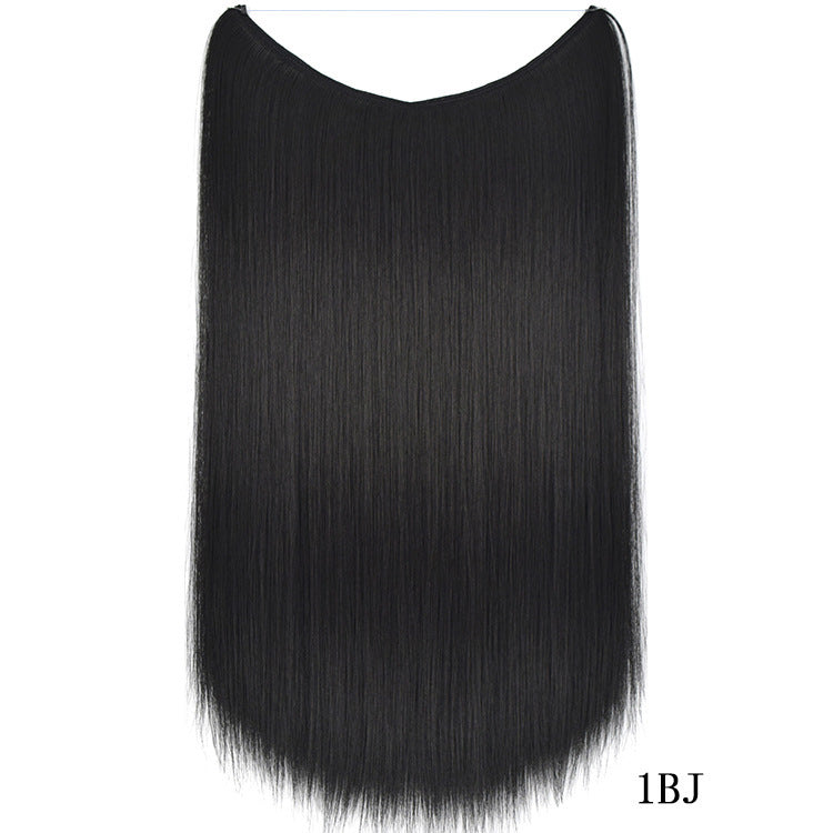 22" Invisible Wire Hair Extensions - Silky Straight