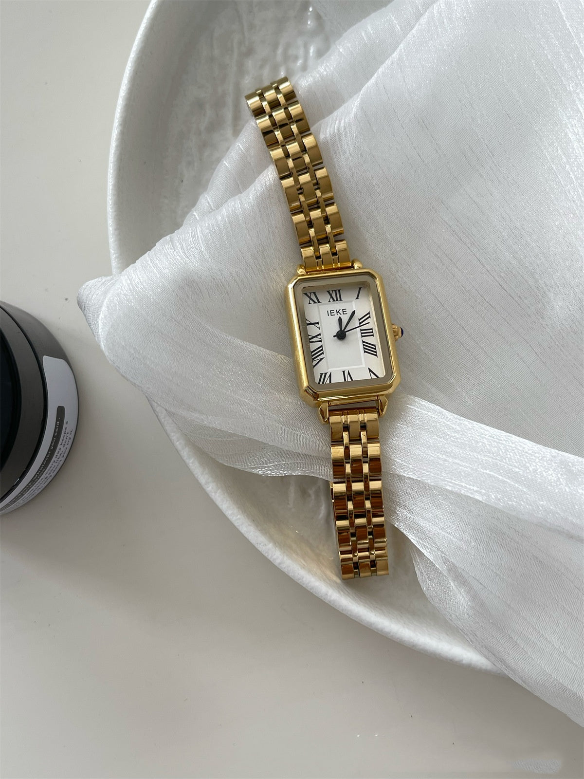Stainless Steel Butterfly Buckle Watch