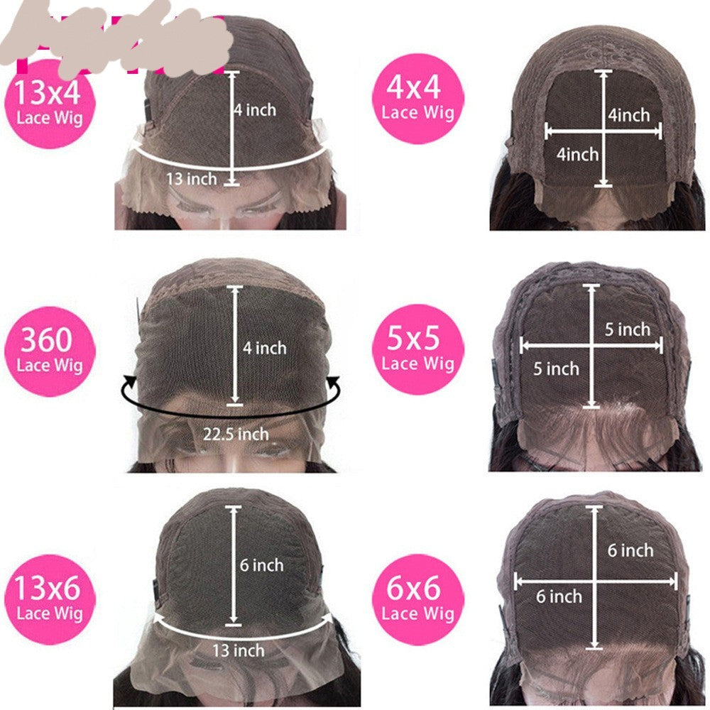 12A Grade 4x4 Lace Wig
