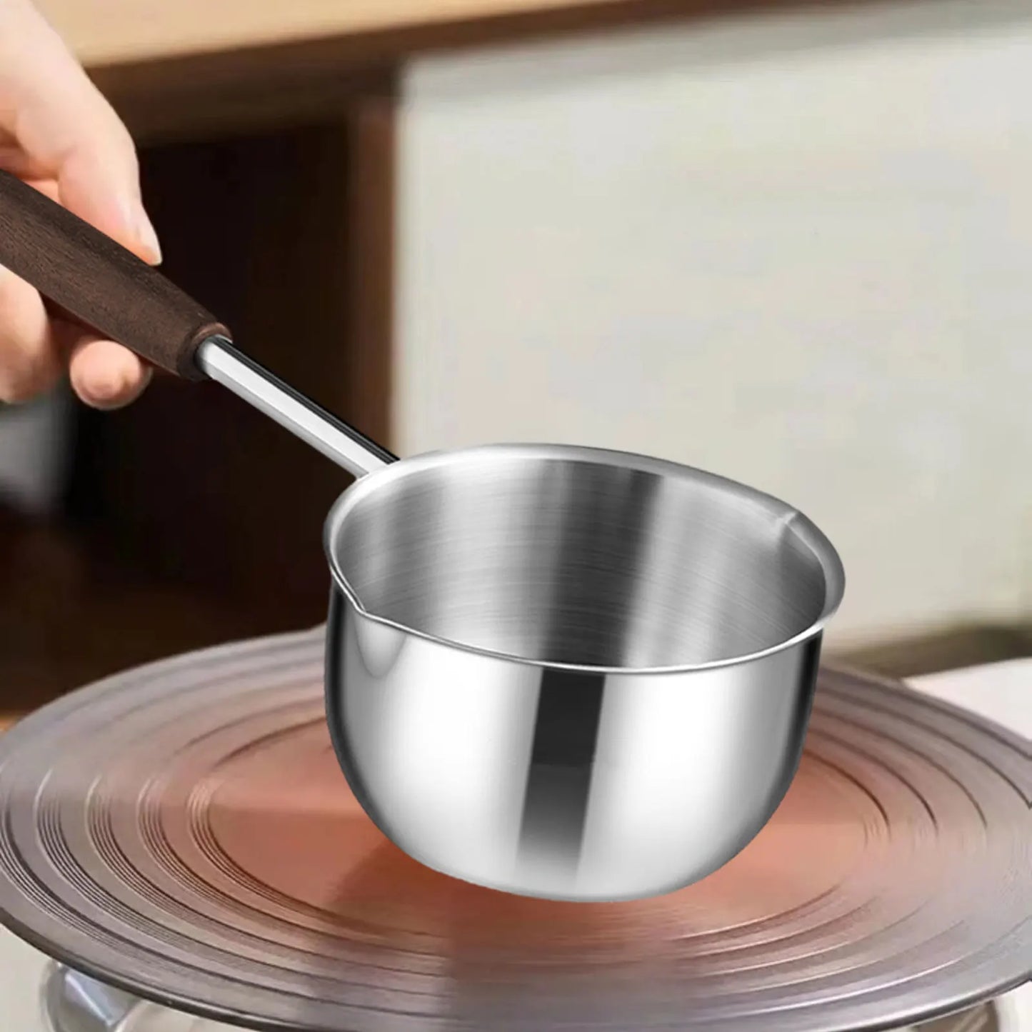 Stainless Steel Hot Oil Pot