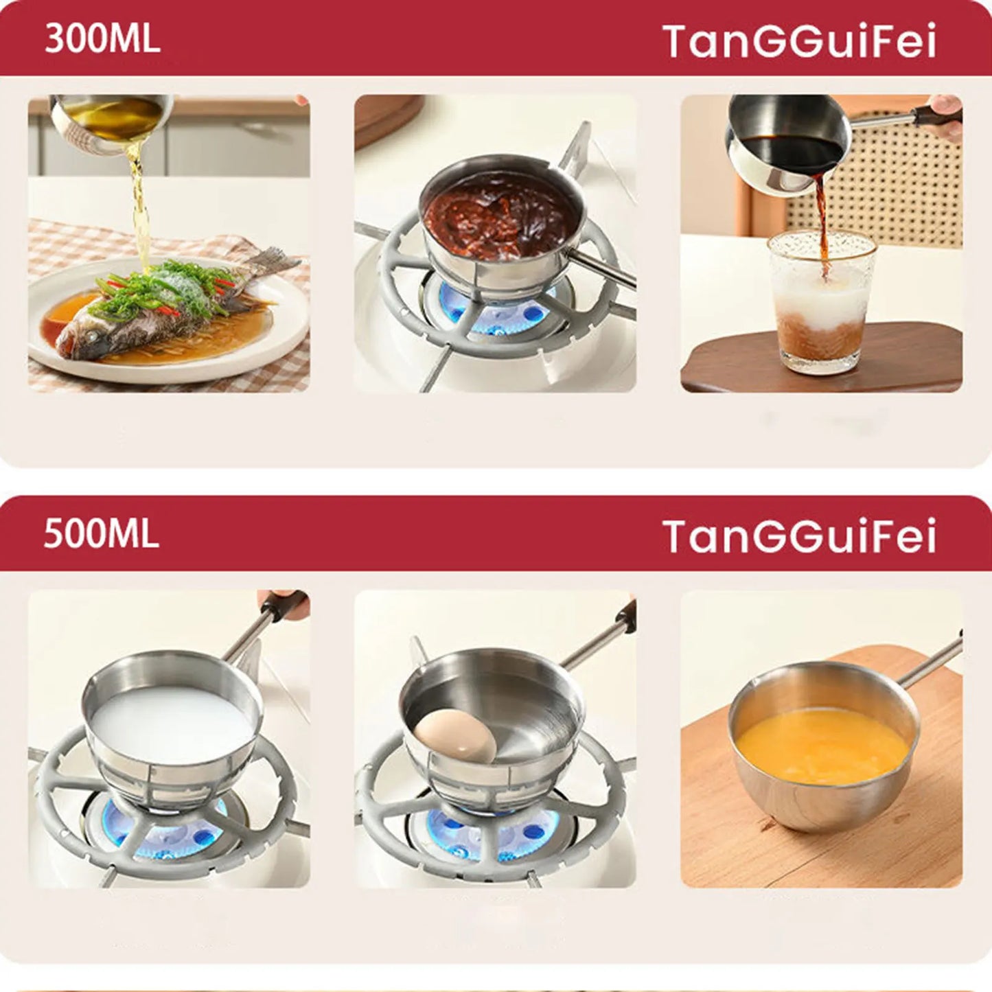 Stainless Steel Hot Oil Pot