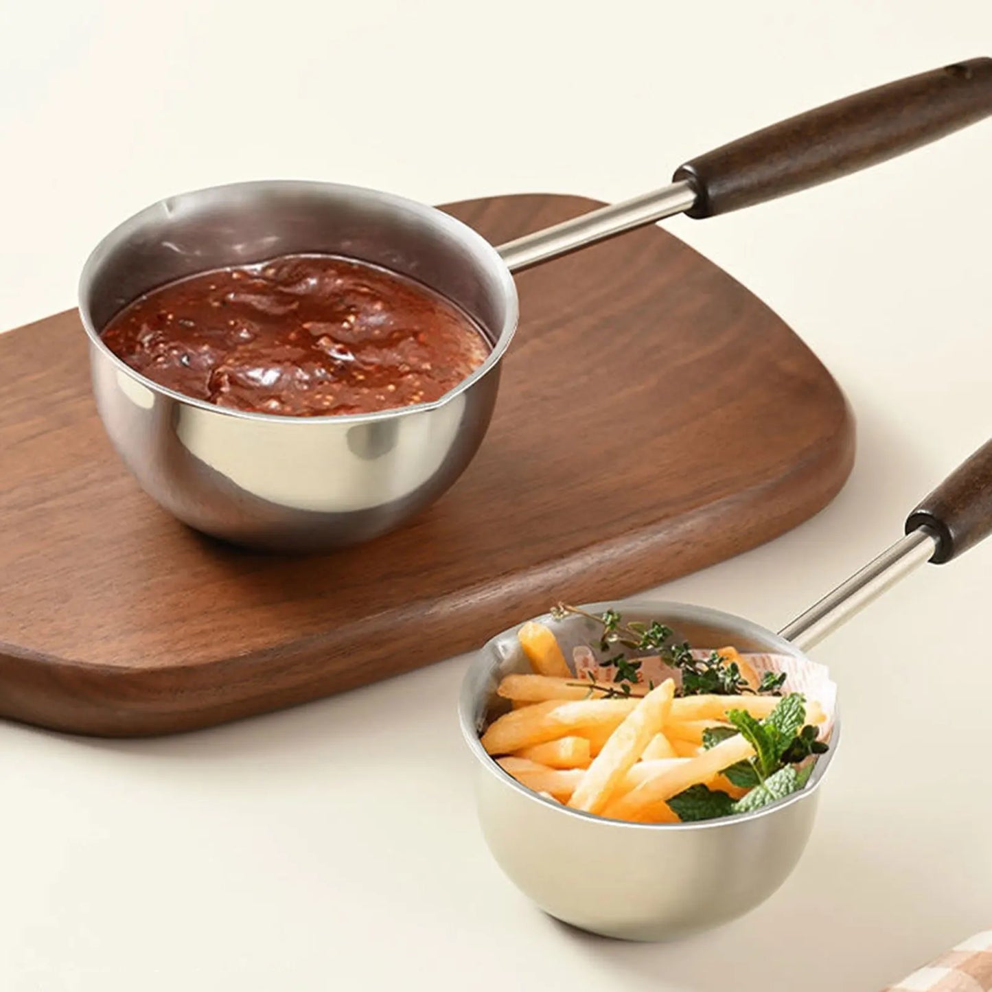 Stainless Steel Hot Oil Pot