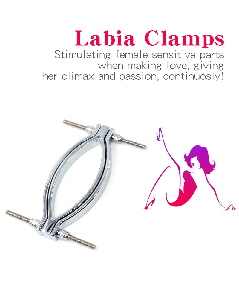 Electric Shock Vagina Pen Labia Clips Nipple Clamp Sex Toys