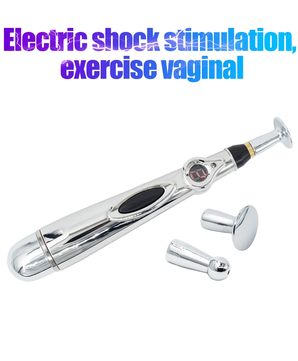 Electric Shock Vagina Pen Labia Clips Nipple Clamp Sex Toys