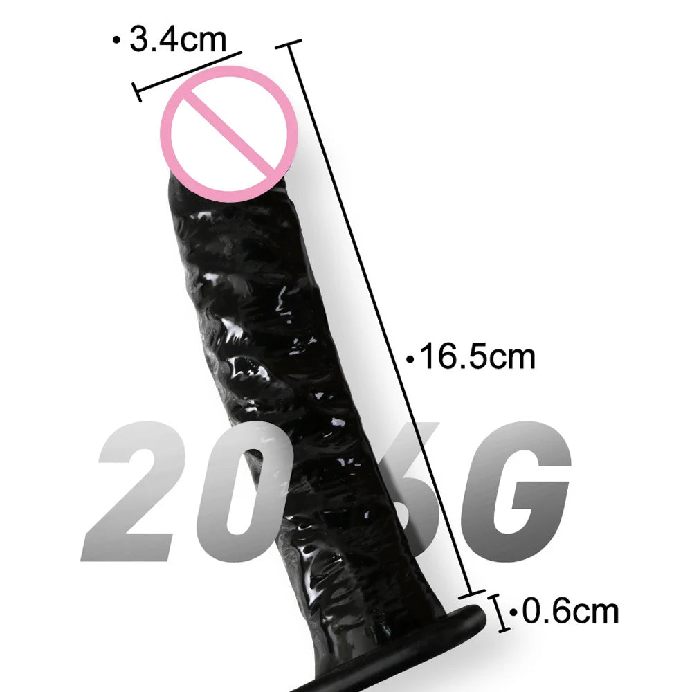 Double Dildo Vibrator G Spot Stimulator Strap On Realistic Dildos Female Masturbator Vibrator