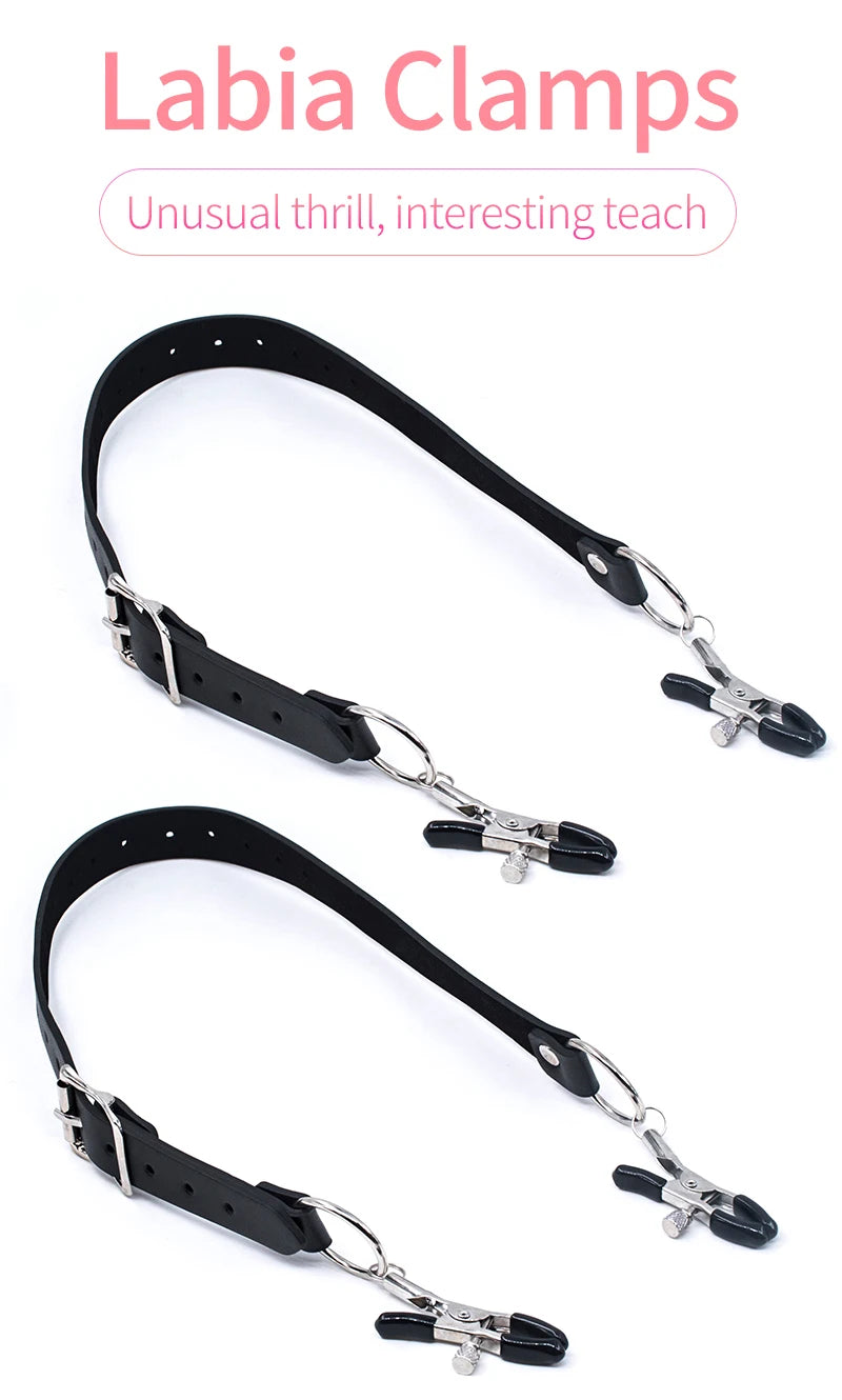 Electric Shock Vagina Pen Labia Clips Nipple Clamp Sex Toys