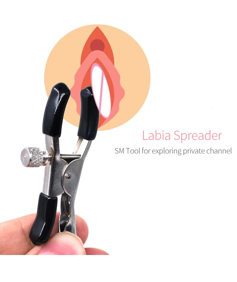 Electric Shock Vagina Pen Labia Clips Nipple Clamp Sex Toys
