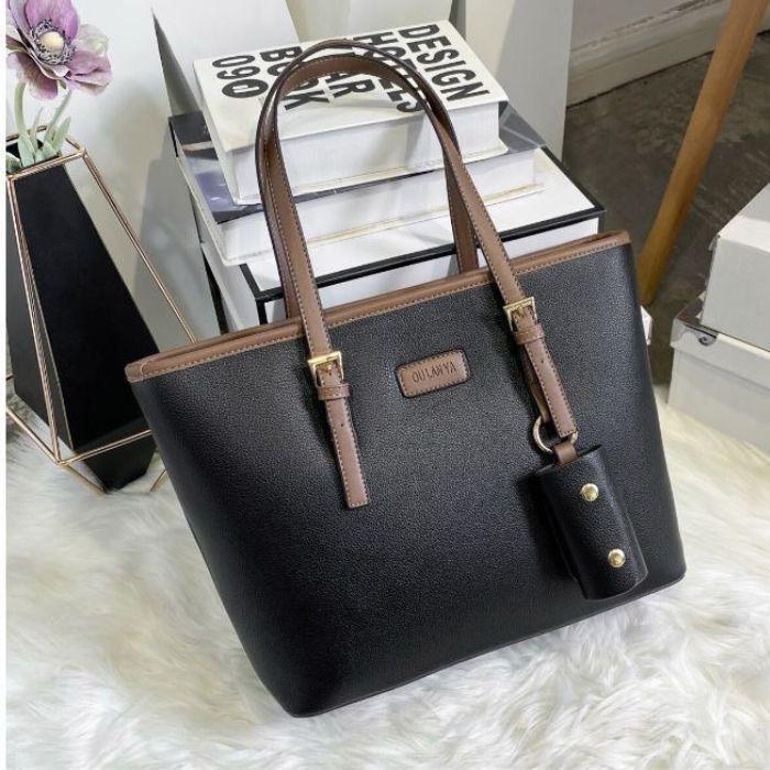 Women's Ivory Rexine Plain Shoulder Bag