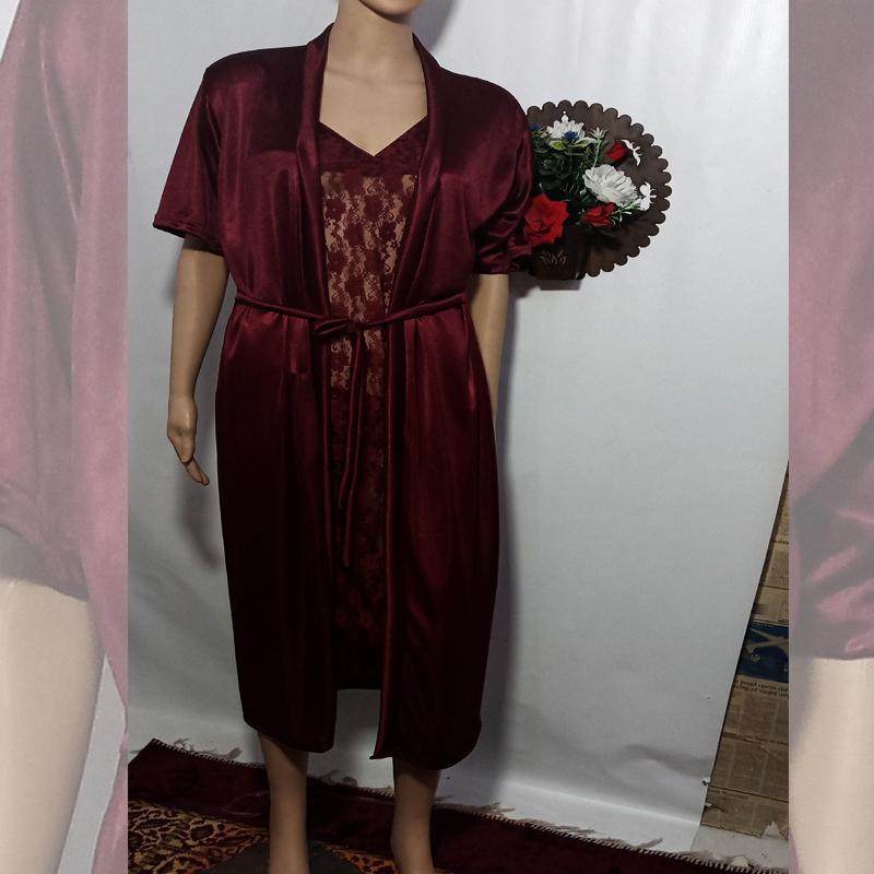 Jersey Nightwear Set - Comfortable Lightweight Blue Sleepwear