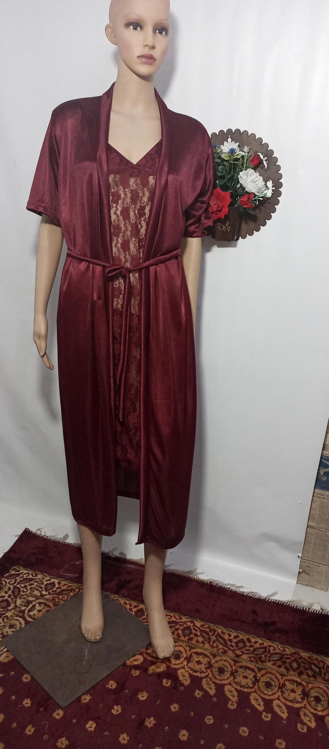 Jersey Nightwear Set - Comfortable Lightweight Blue Sleepwear