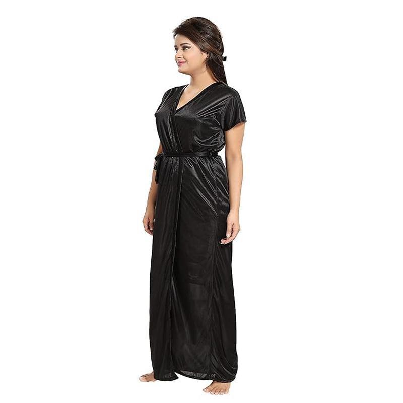 Jersey Nightwear Set - Comfortable Lightweight Blue Sleepwear