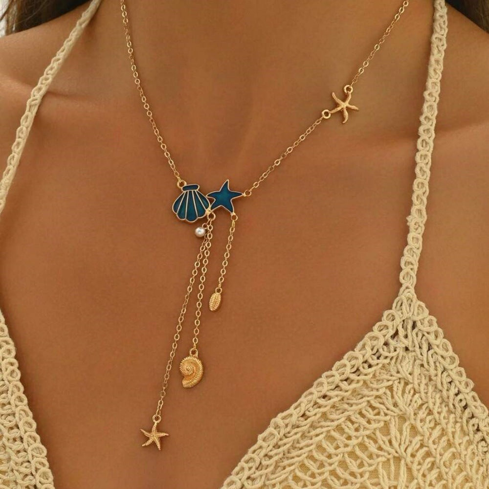 Simple Starfish Necklace