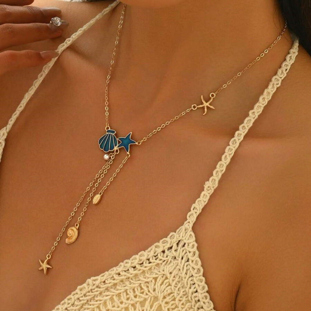 Simple Starfish Necklace