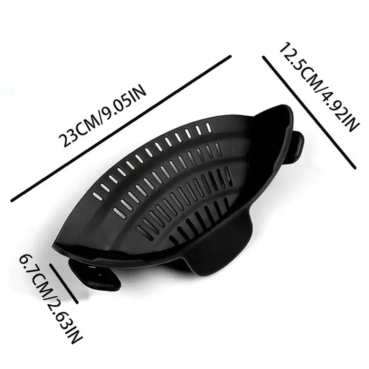 Adjustable Clip On Strainer For Pots Pans And Bowls