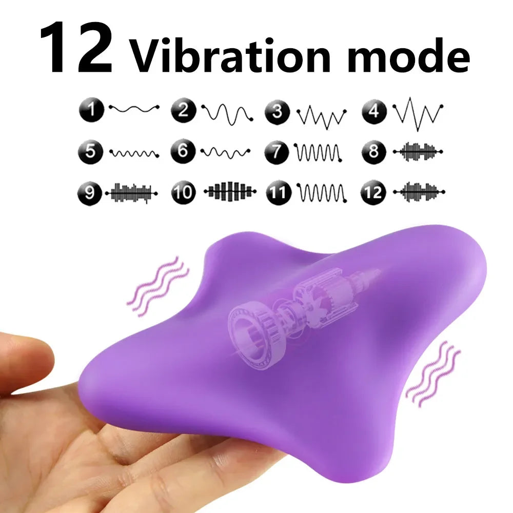 Mode Wireless Remote Control G Spot Panty Vibrator Wearable Dildo