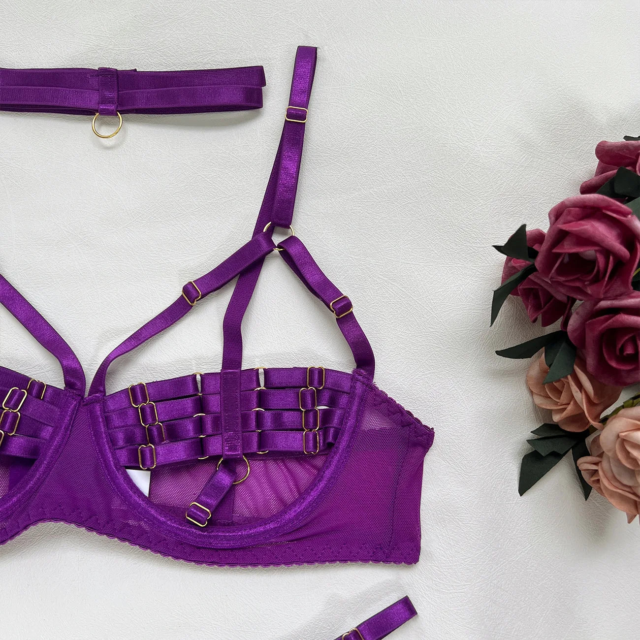 Sexy Lingerie Naked Women Without Censorship 5-Piece Sexy Costume
