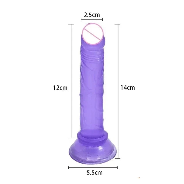 Sexy Strap On Dildo Bullet G Spot No Vibrator