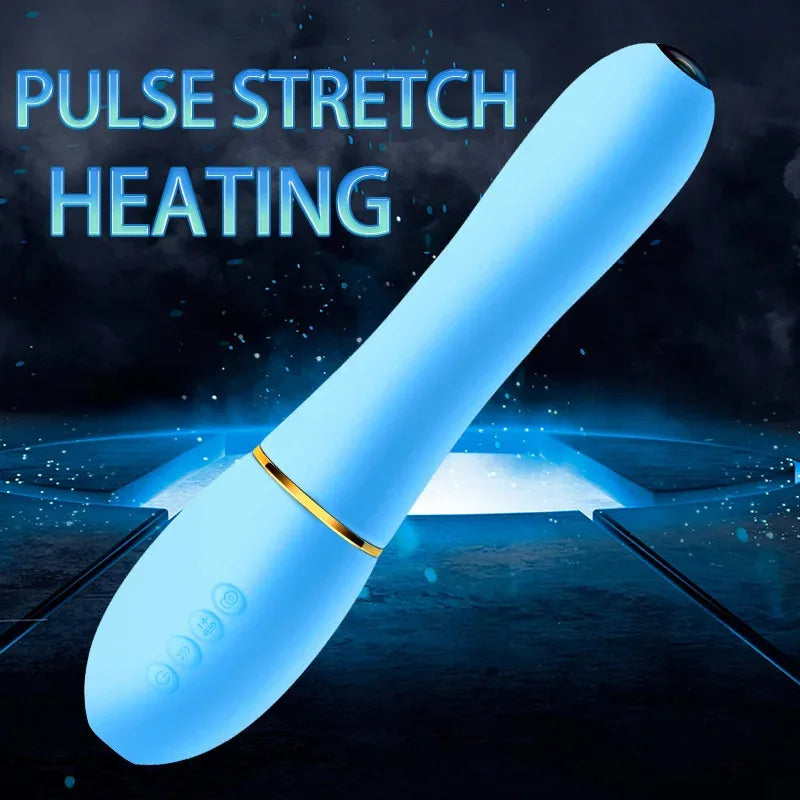 Mini HD Camera Vagina Anus Vibrator Mobile APP Control Telescopic Dildo Heating Body Massager Adult Sex Toys For Women Couple