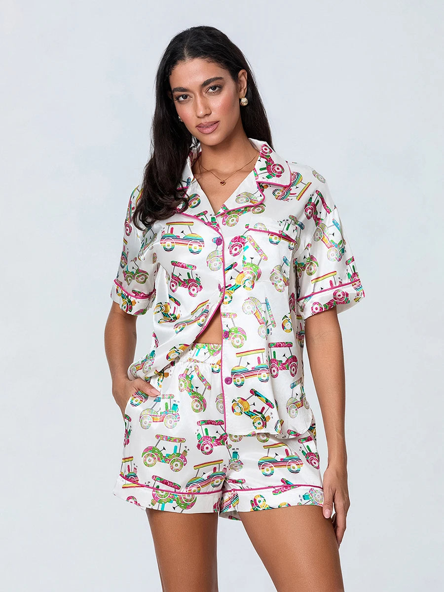 hirigin Summer Pajama Set - Cute Print