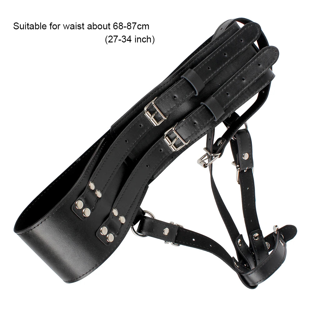 Women Dildo Vibrator Holder Adult Games Harness Machine Erotic Bondage