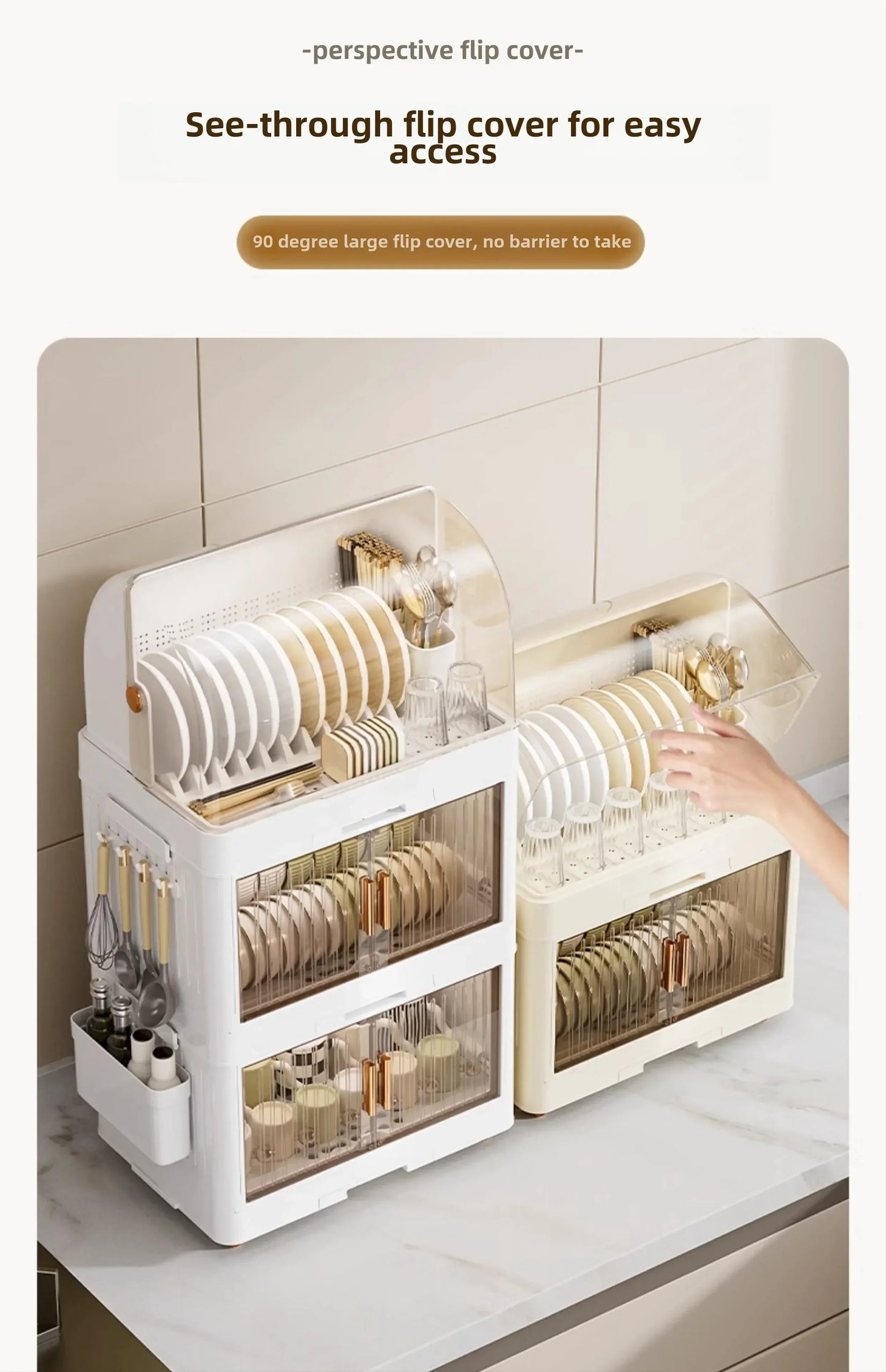 Plastic Tableware Storage Box