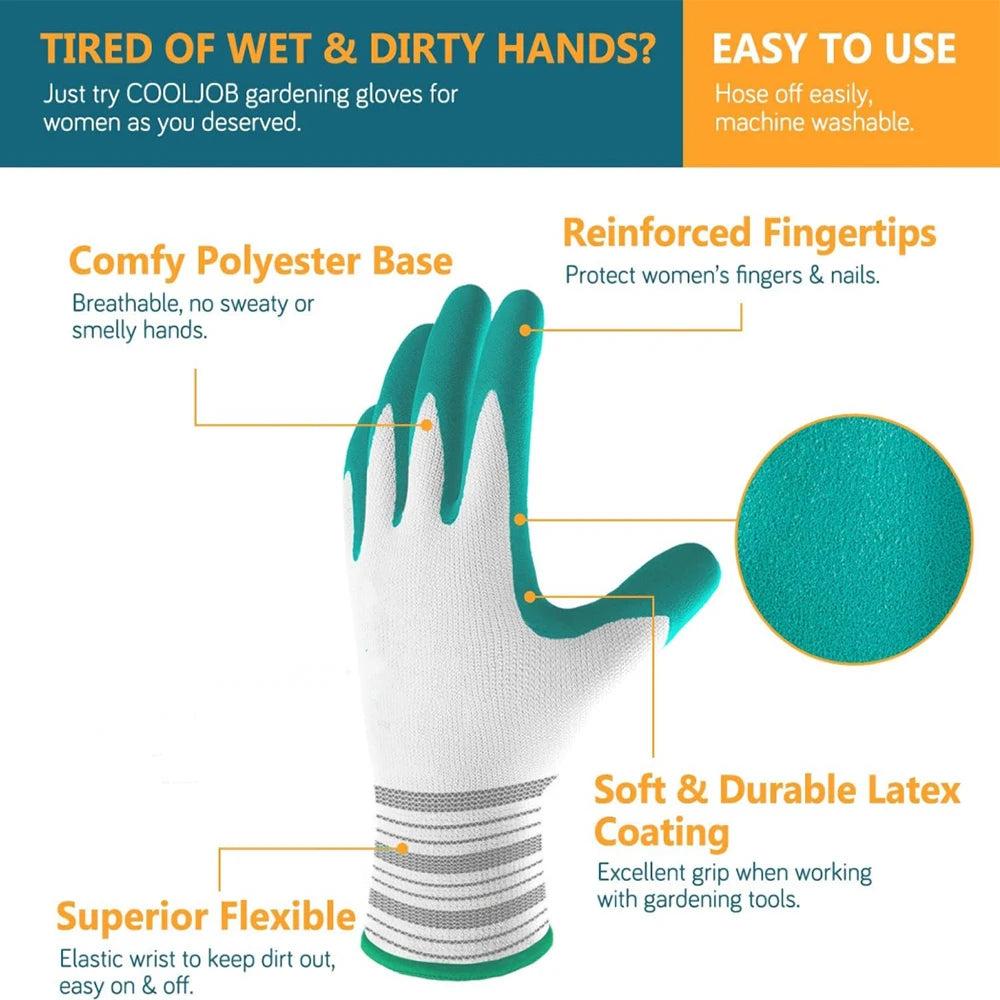 Cotton Work Gloves - Wrist Length Safety Gloves