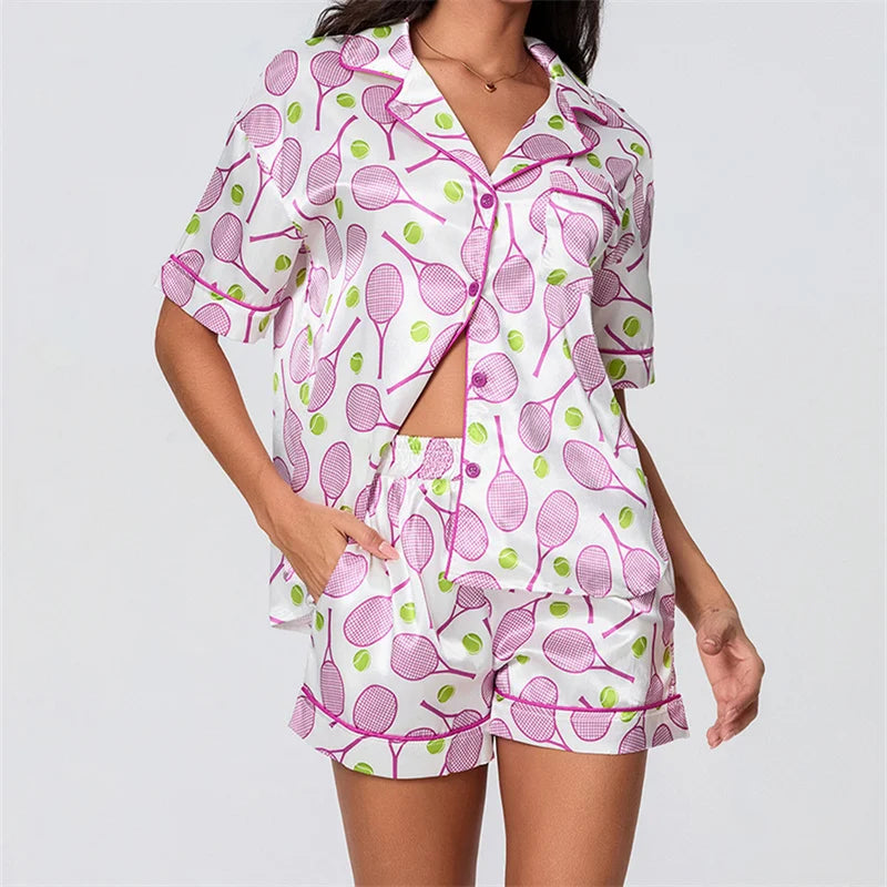 hirigin Summer Pajama Set - Cute Print