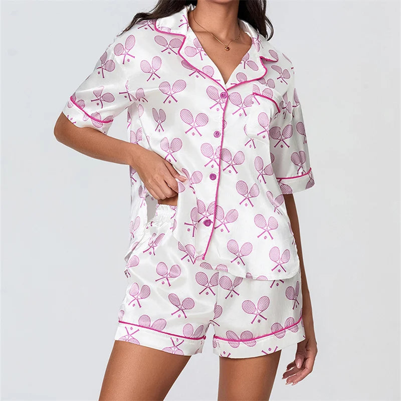 hirigin Summer Pajama Set - Cute Print