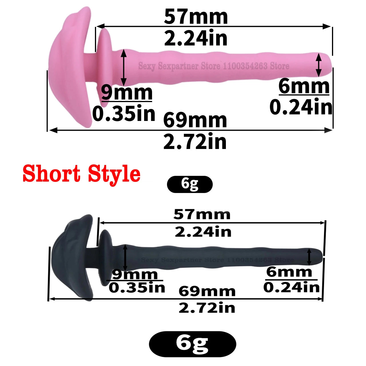 Hollow Silicone Horse Eye Rod Urethral Stimulator Expander Needle