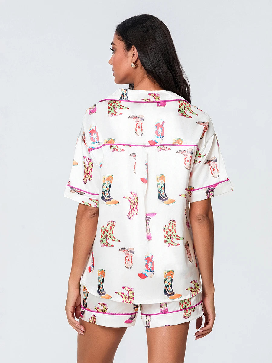 hirigin Summer Pajama Set - Cute Print