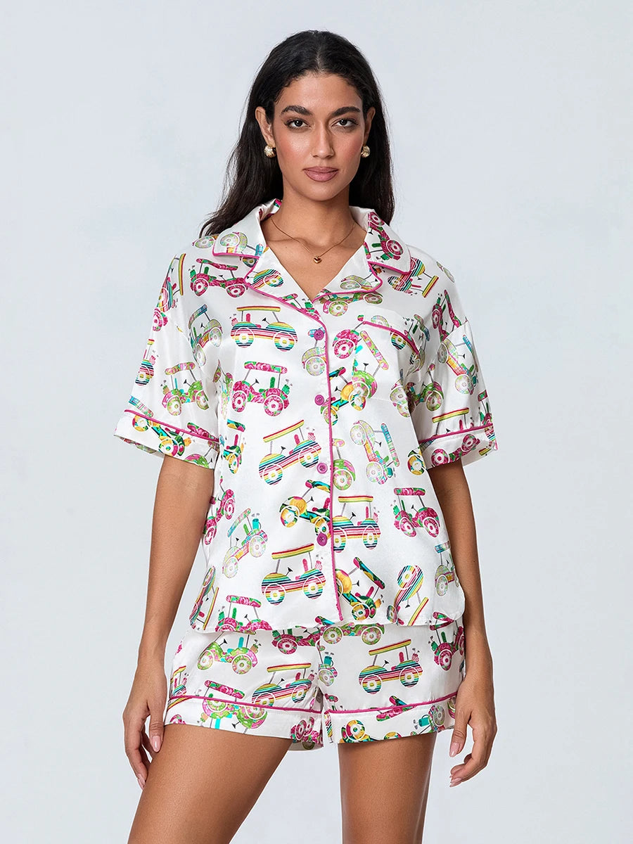 hirigin Summer Pajama Set - Cute Print