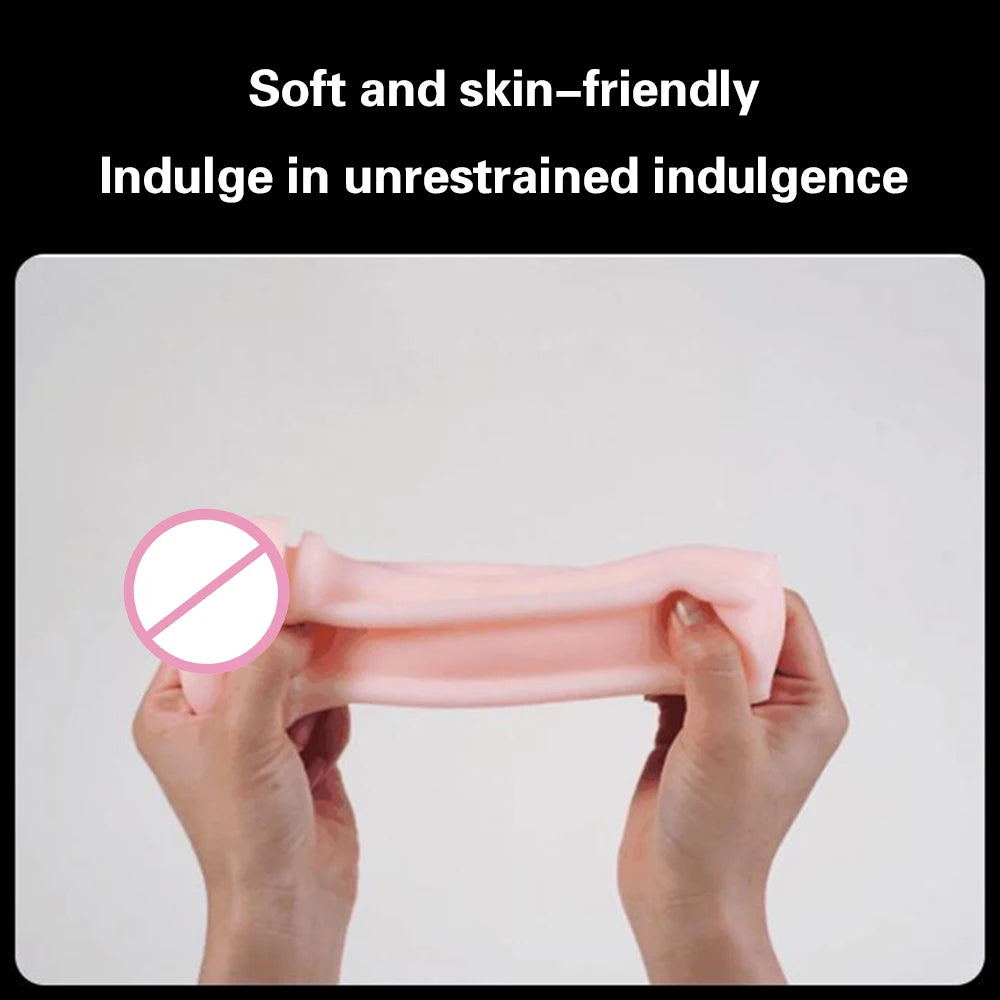 Male Masturbator With Suction Cup Adult Sex Toys