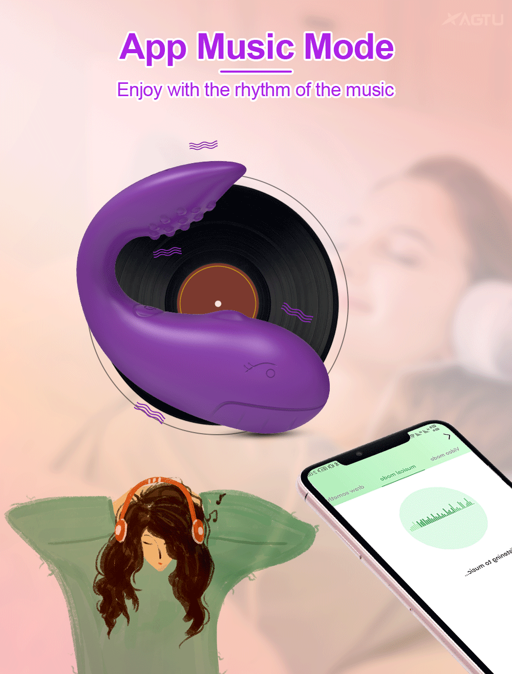 Sex Toys Bluetooth Female Vibrator