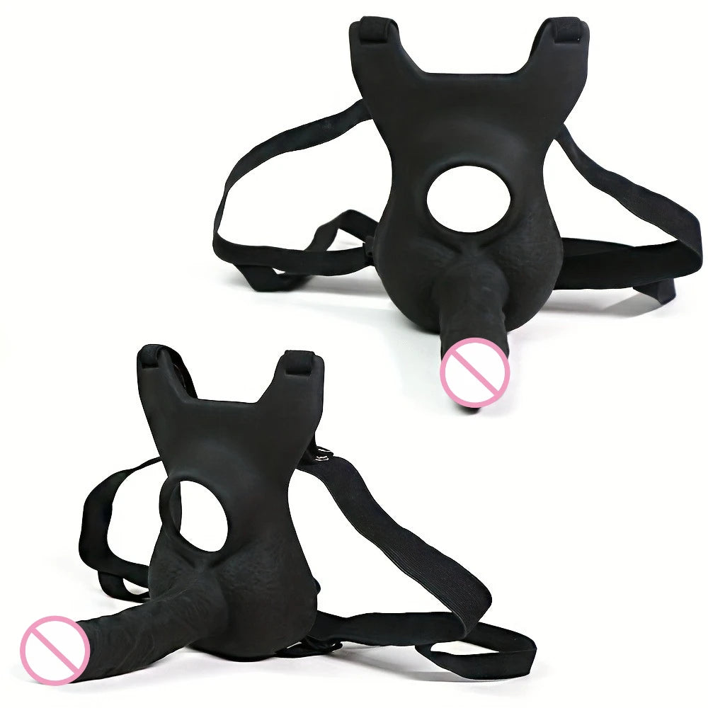 Wearable Vibrators Double-Headed Dildo Anal Plug Butt Plug Vibrator
