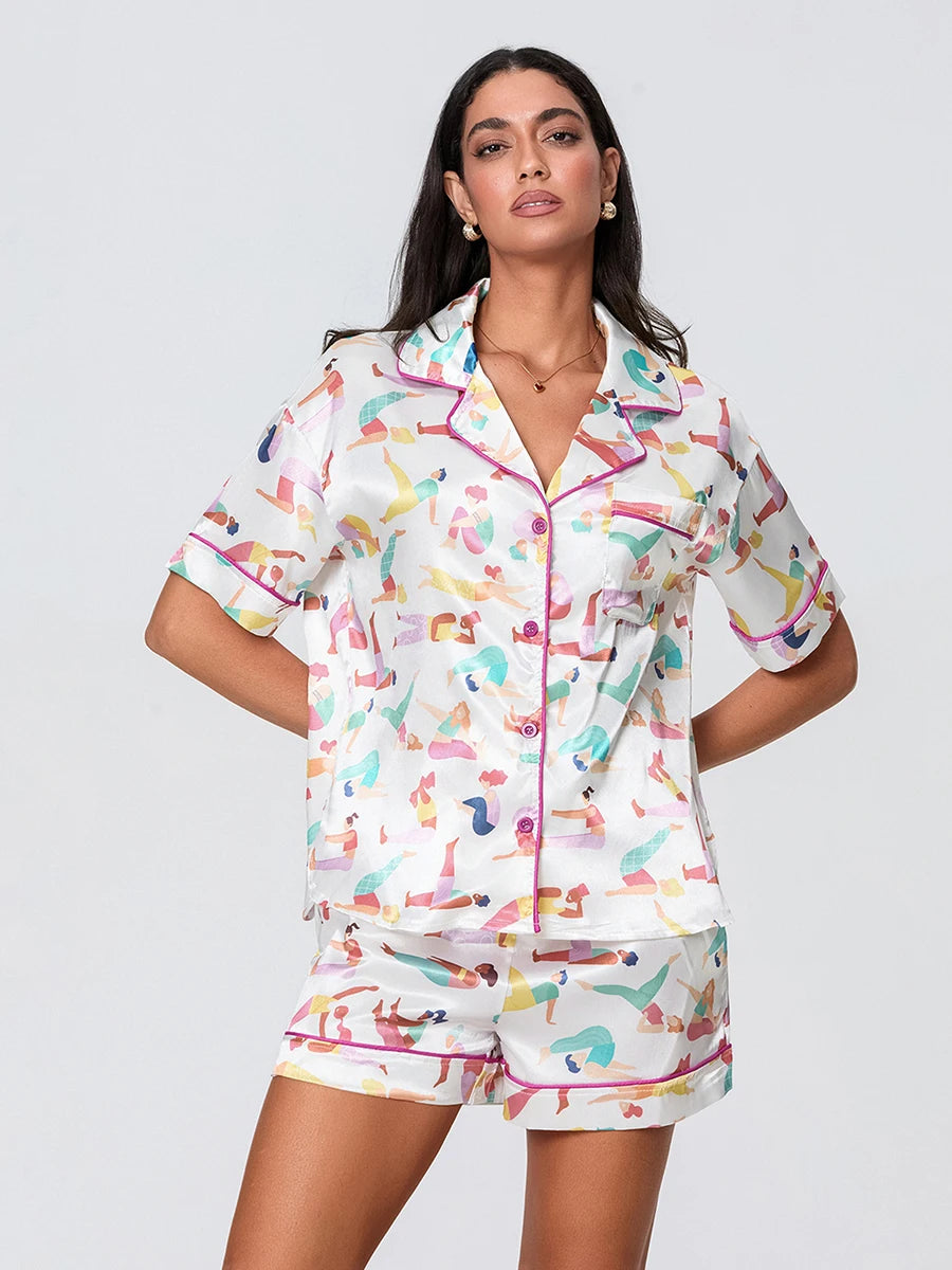 hirigin Summer Pajama Set - Cute Print