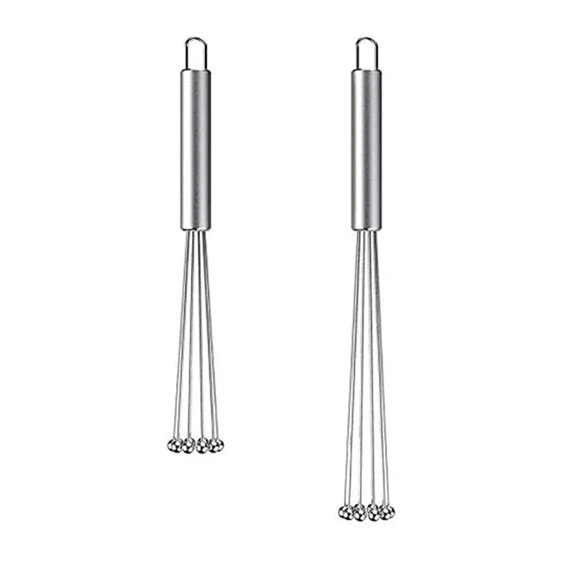 Stainless Steel Ball Whisk Set Manual Mixer