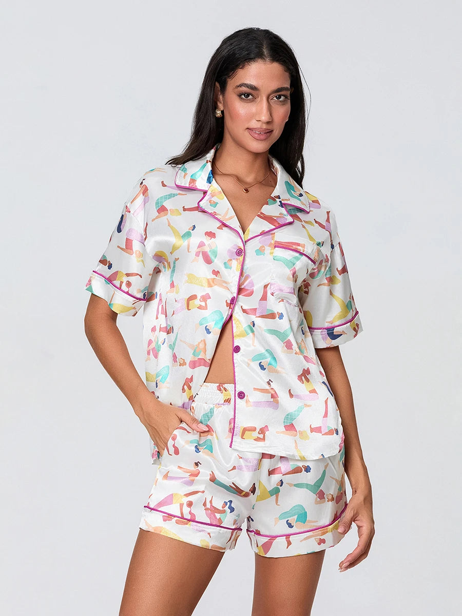 hirigin Summer Pajama Set - Cute Print