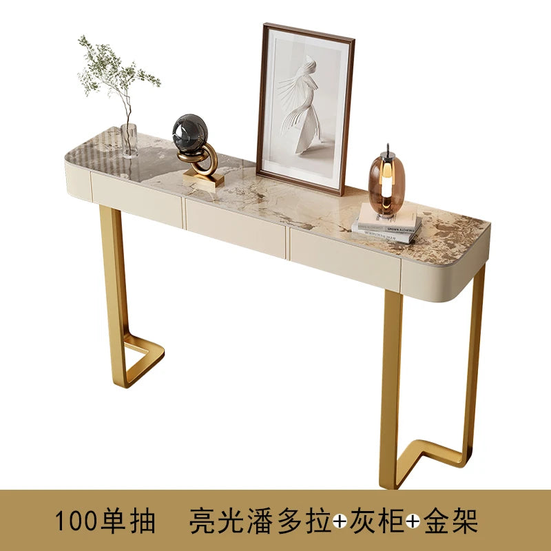 Luxury Glossy Console Table