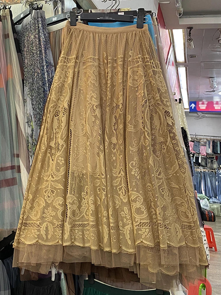 Dancing JL Ants Office Dress - A-Line Mid-Calf