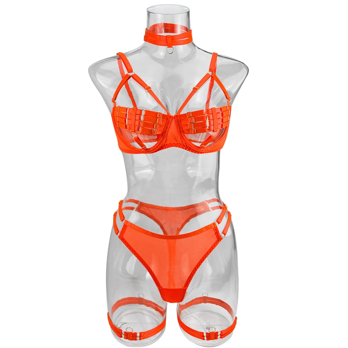 Sexy Lingerie Naked Women Without Censorship 5-Piece Sexy Costume