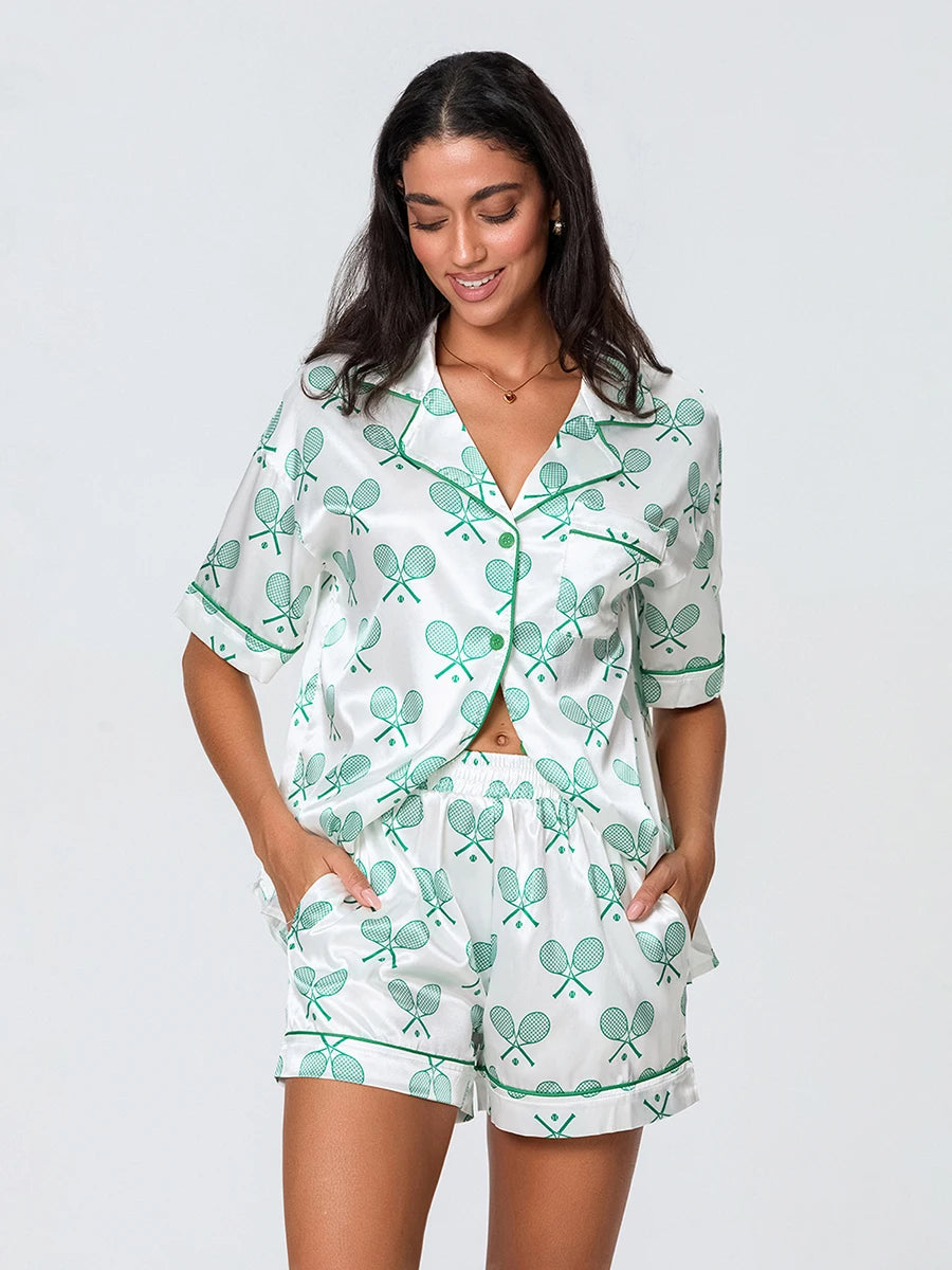 hirigin Summer Pajama Set - Cute Print