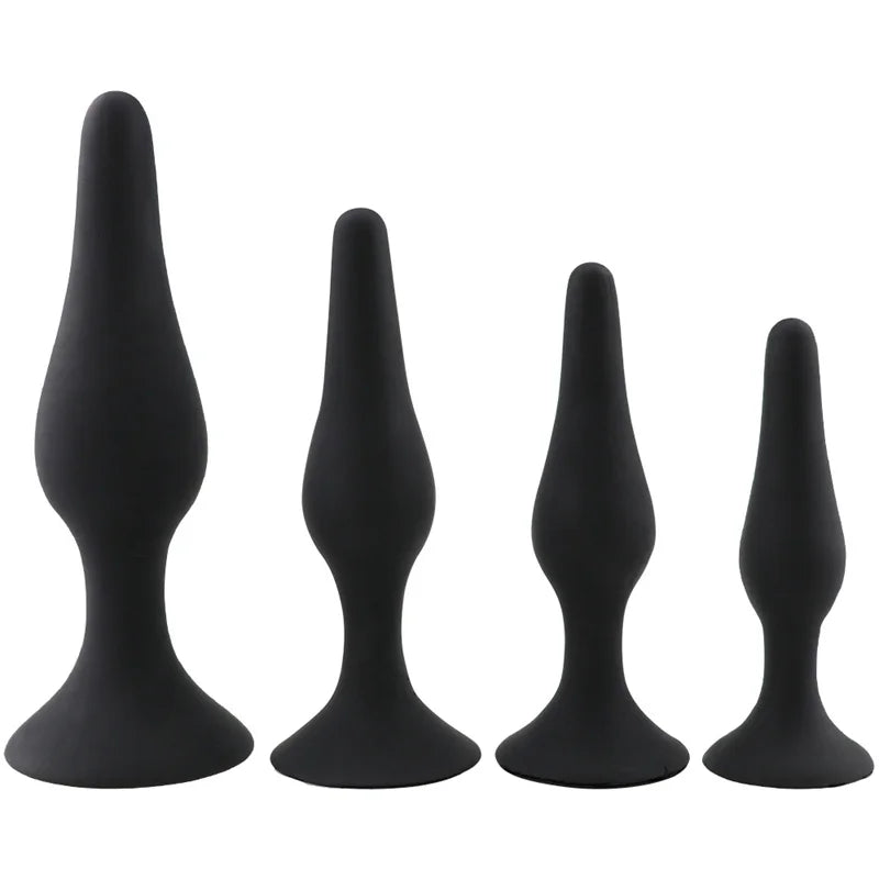 Silicone Anal Plug Butt Plug Anus Stimulation Prostate Massage Sex Toys