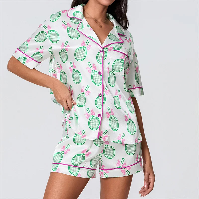 hirigin Summer Pajama Set - Cute Print