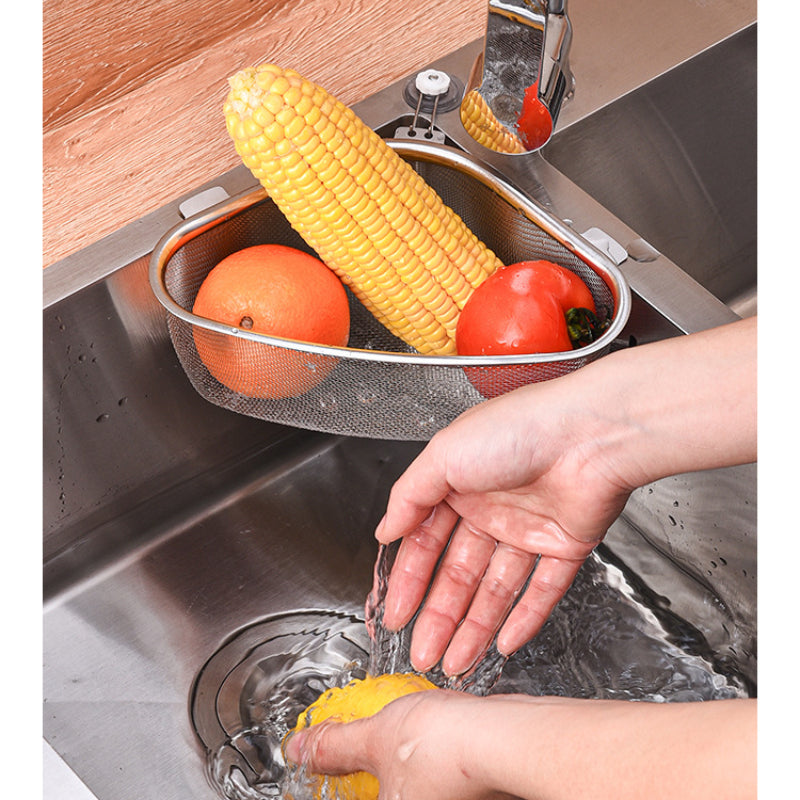 Kitchen Sink Corner Drain Strainer