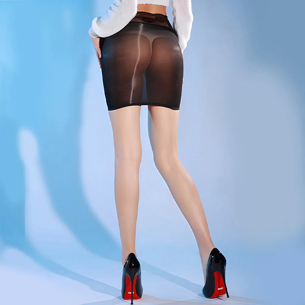 Womens Mesh Sexy Mini Skirt Stretchy